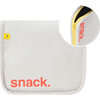 Snack Mat, Orange With Yellow Zip - Lunchbags - 3