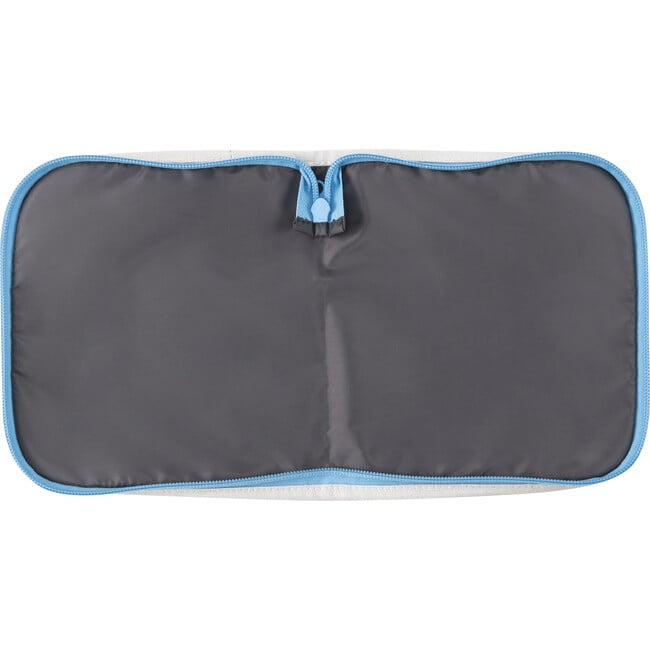 Snack Mat, Blue With Blue Zip - Lunchbags - 4