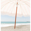 Holiday Lightweight Beach Umbrella, Crew Pink Stripe - Outdoor Home - 8 - thumbnail