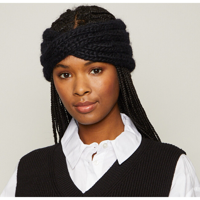 Women's Lula Headband, Black - Hair Accessories - 2