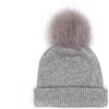 Women's Maddox Hat, Light Gray - Hats - 1 - thumbnail