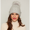 Women's Maddox Hat, Light Gray - Hats - 2