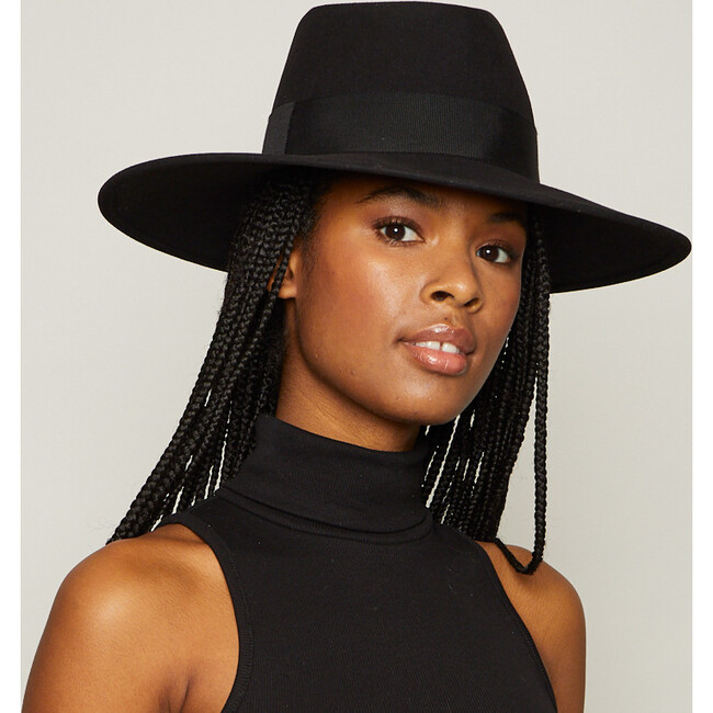 Women's Harlowe Hat, Black - Hats - 2