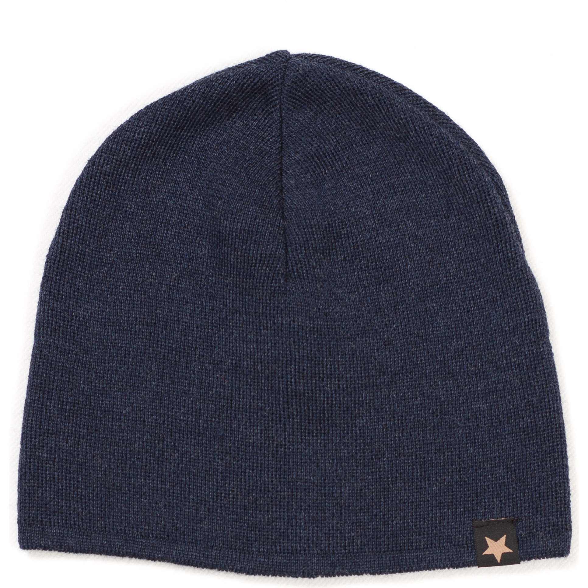 Neon Hip Hop Beanie, Navy - Hats - 1