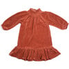 Nova Velvet Dress, Rosewood - Dresses - 1 - thumbnail