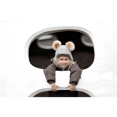 Balaclava Big Bear Hat, Oak - Hats - 2