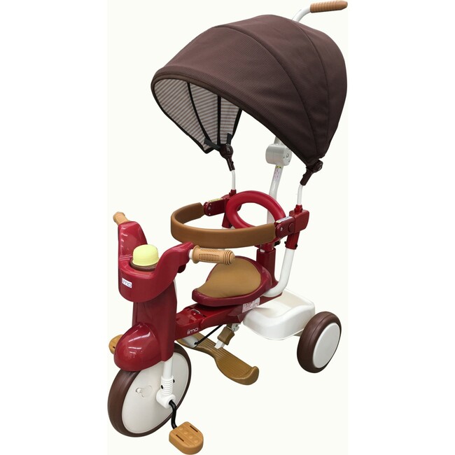 3-in-1 Folding Tricycle, Eternity Red - Bikes - 1 - zoom