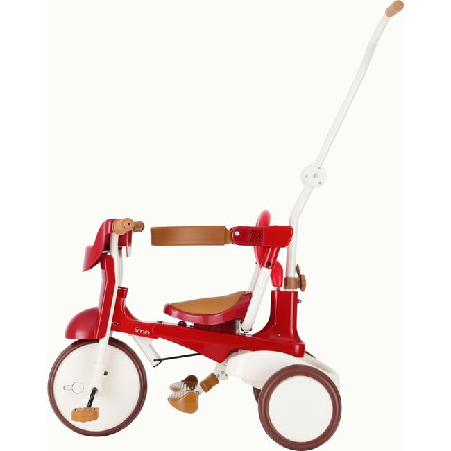 3-in-1 Folding Tricycle, Eternity Red - Tricycles - 6