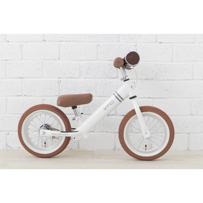 12" Balance Bike, Gentle White - Balance Bikes - 4