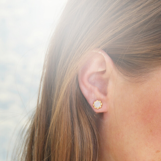 Petite Flower Stud