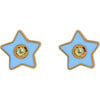 Enamel Star Stud - Earrings - 1 - thumbnail