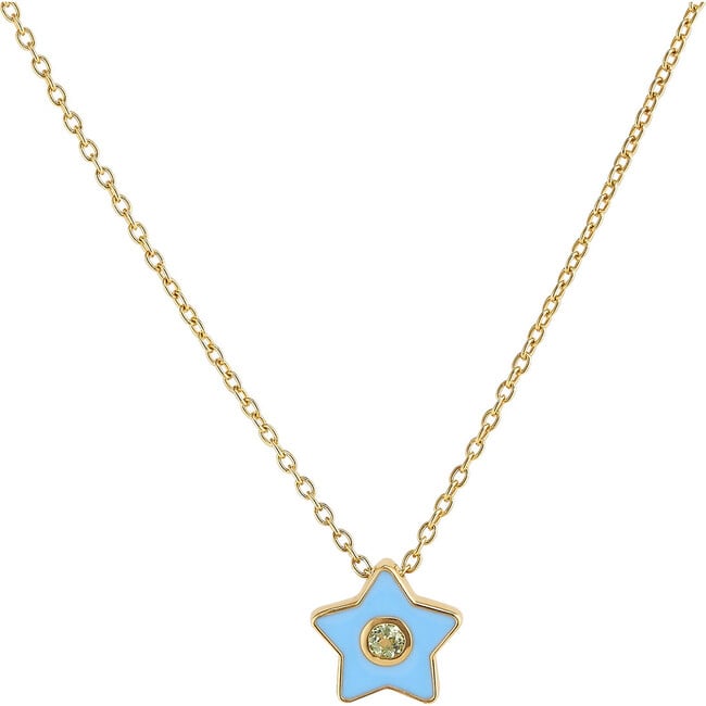 Enamel Star Necklace