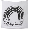 Organic Cotton Gauze Swaddle, Rainbow - Swaddles - 1 - thumbnail