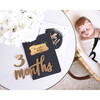 Milestone Numbers & Memory Book, Gold - Paper Goods - 2