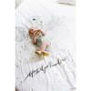 Organic Cotton Gauze Swaddle, Swans - Swaddles - 4