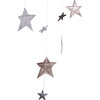 LUXE Cascading Moon Mobile in Blush, Silver & Rose Gold - Mobiles - 3