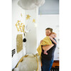 LUXE Cloud Mobile, Gold Stars + Silver Moon - Mobiles - 2