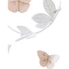 LUXE Butterfly Mobile in Blush Silver & White - Mobiles - 3