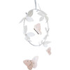 LUXE Butterfly Mobile in Blush Silver & White - Mobiles - 4