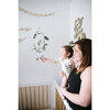 LUXE Luna Moth Mobile in White, Silver & Green - Mobiles - 5