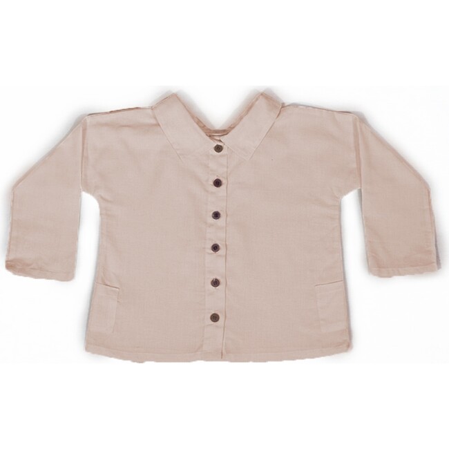 Gabi Cotton Top, Rose - Shirts - 1