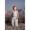 India Blouse, Linen White - Blouses - 2