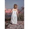India Blouse, Linen White - Blouses - 3