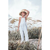 Lucas Overall, Gauze Blue Stripes - Rompers - 2