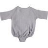 Mateo Baby Romper, Gauze Blue - Rompers - 5
