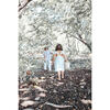 Penelope Dress, Linen White - Dresses - 3