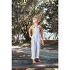 Lucas Overall, Gauze Blue Stripes - Rompers - 7