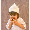Gnome Knit Bonnet, Natural - Hats - 2