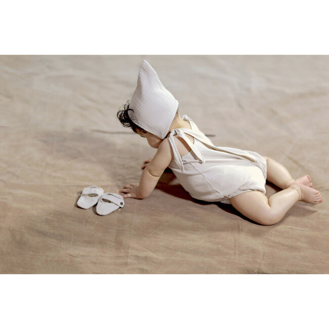 Coco Bonnet, Gauze Blue - Hats - 4