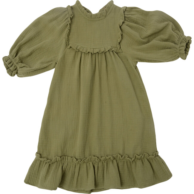 Adriana Dress, Sage Gauze - Dresses - 1
