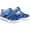 Star Jelly Sandal, Navy - Sandals - 1 - thumbnail