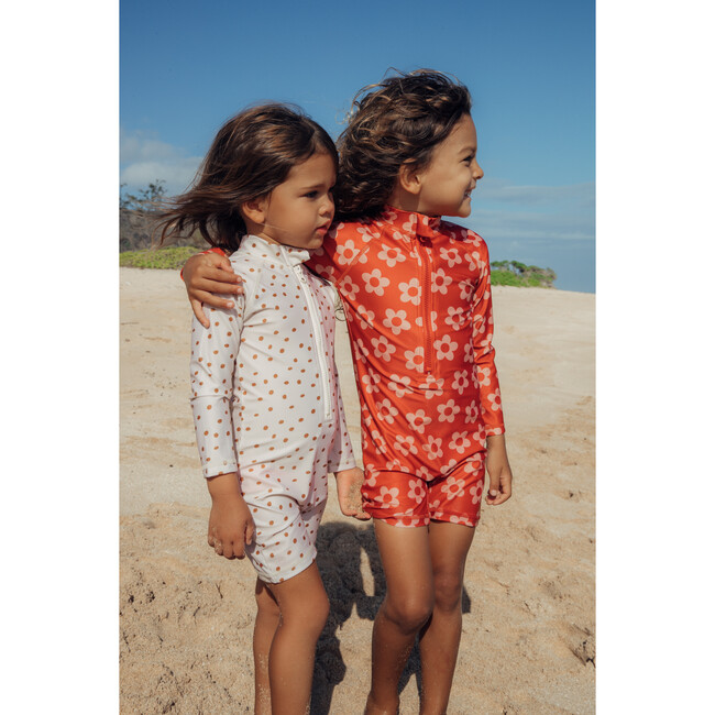Marguerite Suit, Red - One Pieces - 2