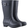 Matte Rain Boots, Black - Boots - 1 - thumbnail