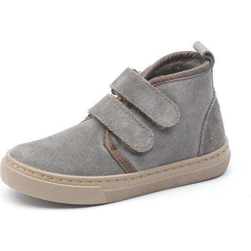 Casual Boot, Grey Suede