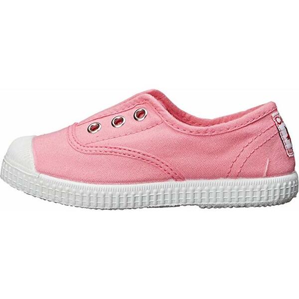 Canvas Slip On, Pink - Cienta Shoes | Maisonette