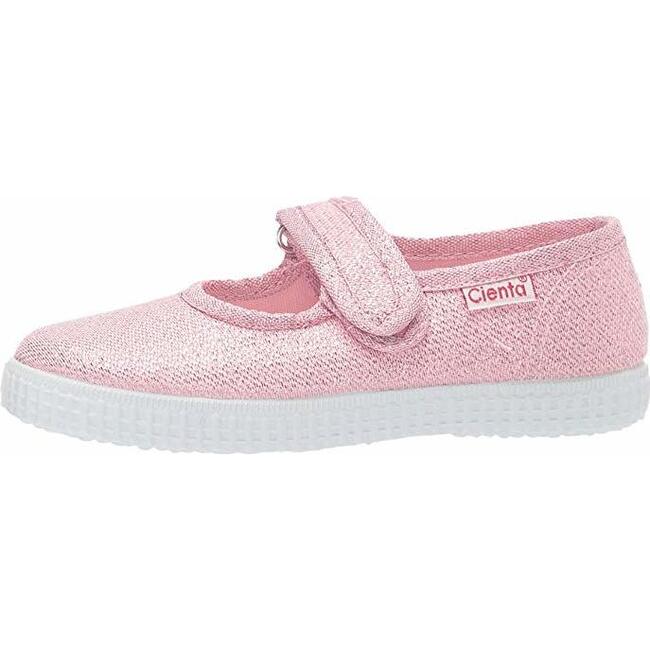 Sparkle Mary Jane, Pink - Crib Shoes - 1 - zoom