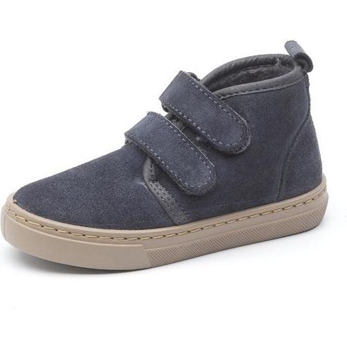 Casual Boot, Navy Suede - Boots - 1