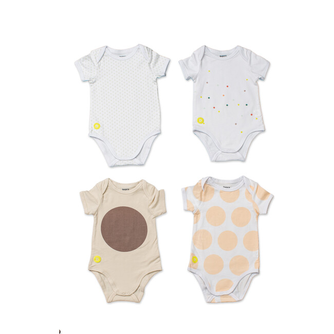 Baby Boy Short Sleeve Onesie Set,1 - Pajamas - 1