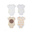 Baby Boy Short Sleeve Onesie Set,1 - Pajamas - 1 - thumbnail