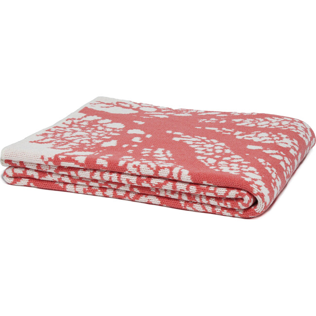 Coral Fan Throw, Coral