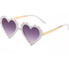 Heartbreaker Sunglasses, White - Sunglasses - 1 - thumbnail