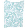 Eco Poly Flora Throw, Mint/White - Throws - 1 - thumbnail