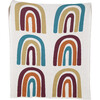 Eco Double Rainbow Throw, Moss/Braza - Throws - 1 - thumbnail