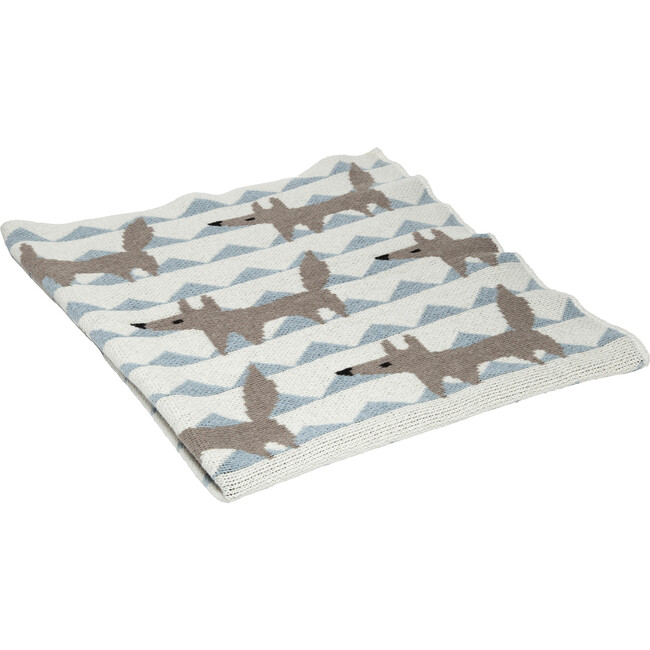 Fox Baby Blanket, Pond - Blankets - 1