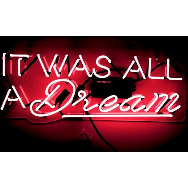 It Was All A Dream Neon Sign Pink Oliver Gal Artist Co Mirrors It was all a dream neon sign pink oliver gal artist co mirrors