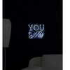 You and Me Neon Sign, White - Lighting - 2